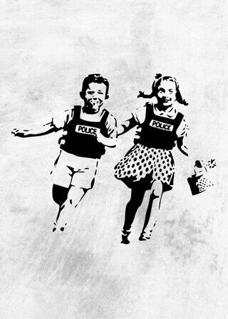 Poster - Legendenkinder von Banksy