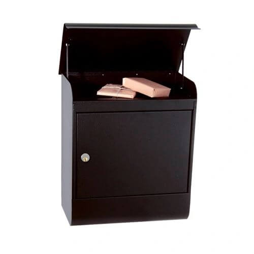 Magnum 495, schwarz mit Rukolås - Mefa Paketbriefkasten