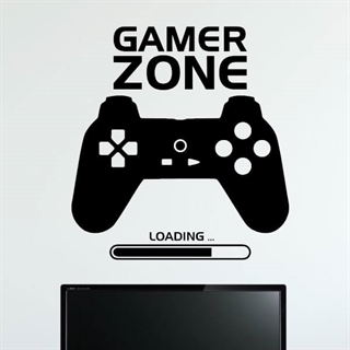 Gamer Zone Loading - Wandtattoo