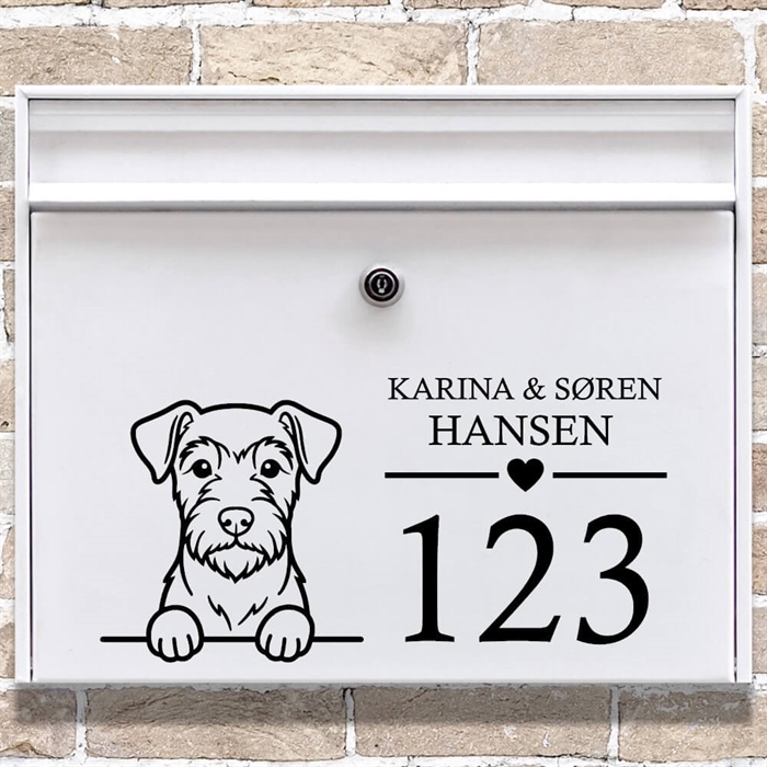 Briefkastenaufkleber mit Löwenzahn