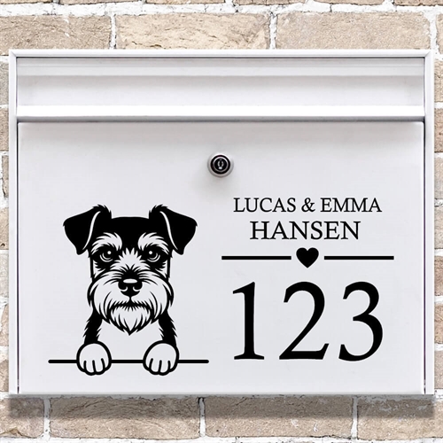 Briefkastenaufkleber mit Löwenzahn