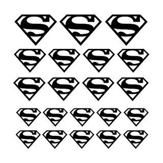 Superhelden-Logo - 21 Stk. - Wandtattoo