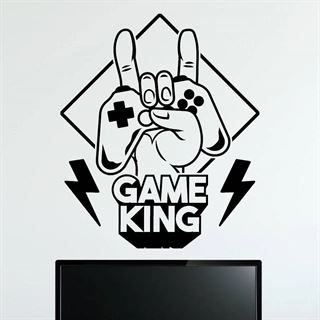 Game King - Wandtattoo