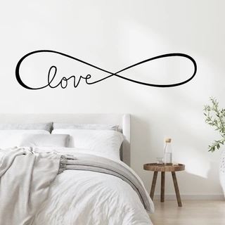 Einfache und elegante Love - Wandtattoo