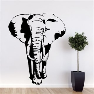 Elefant - Wandaufkleber